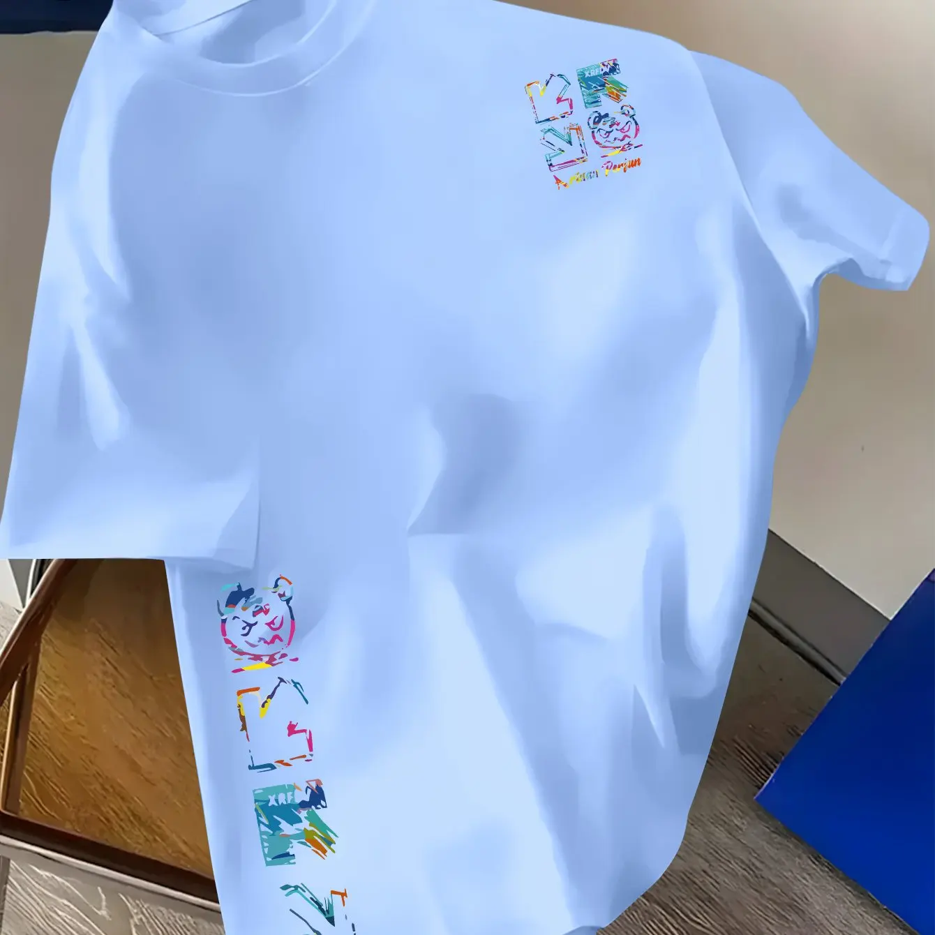 Streetwear Brand Jersey - قميص رجالي بتصميم فني مطبوع على