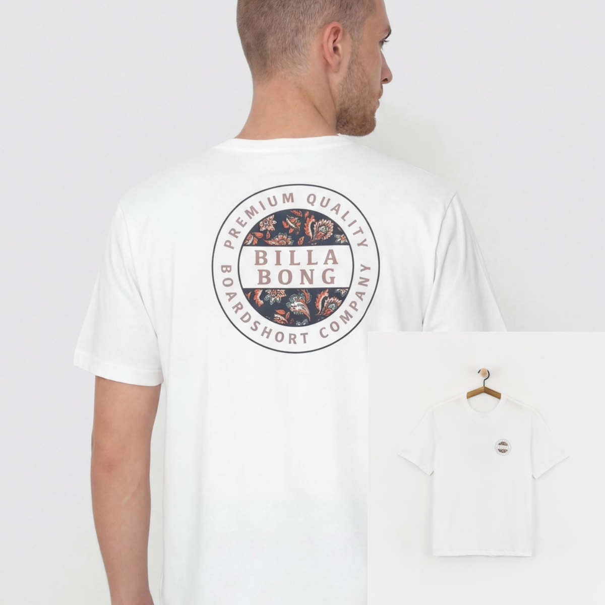 Streetwear Brand With A Logo - تي شيرت كلاسيكي بشعار بيللا للرياضات