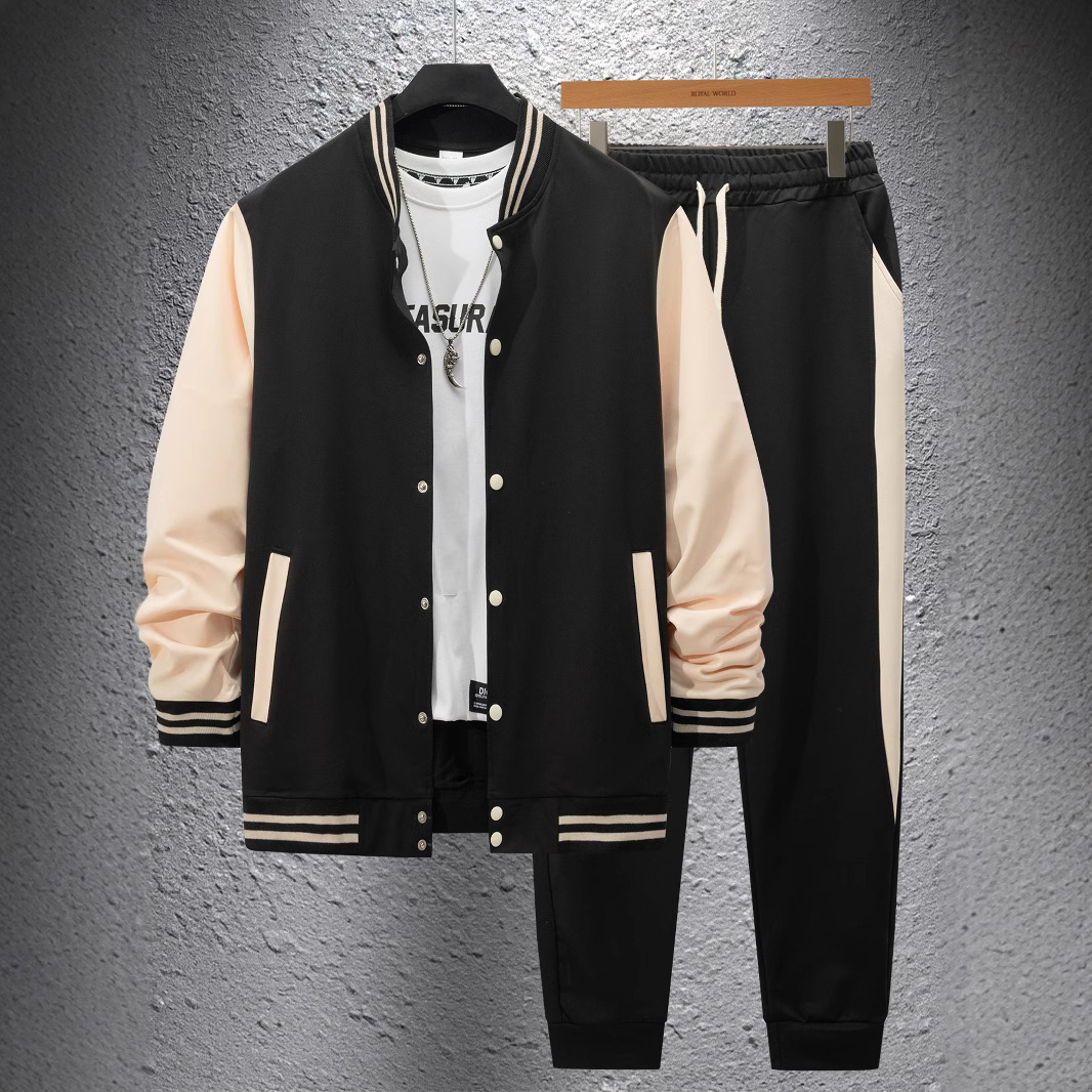 طقم سترة بيسبول جديد للرجال من - مراجعة Streetwear Zipper وسعره