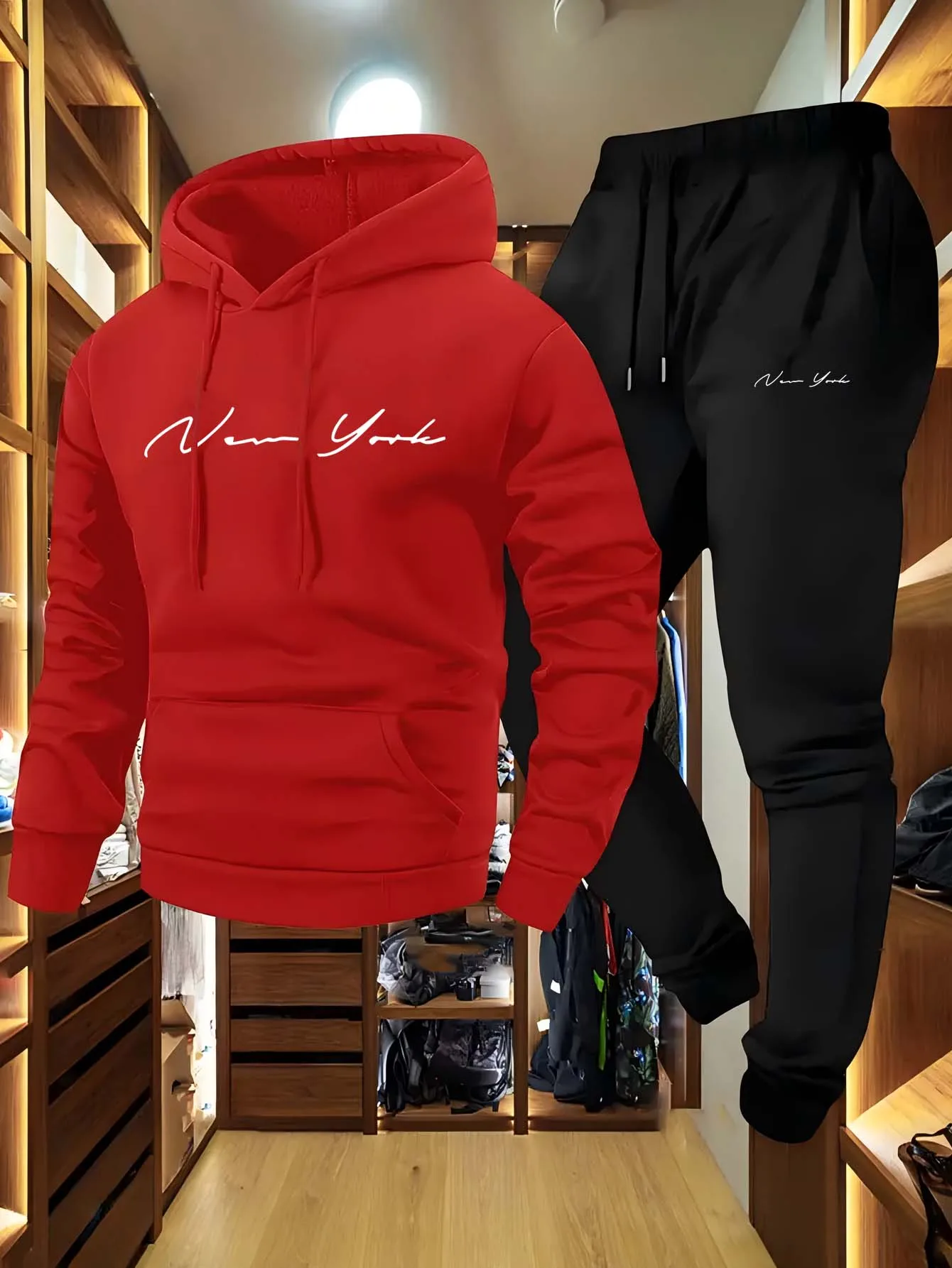 طقم سترة وبنطلون رياضي ناعم لل - مراجعة Streetwear Zipper وسعره