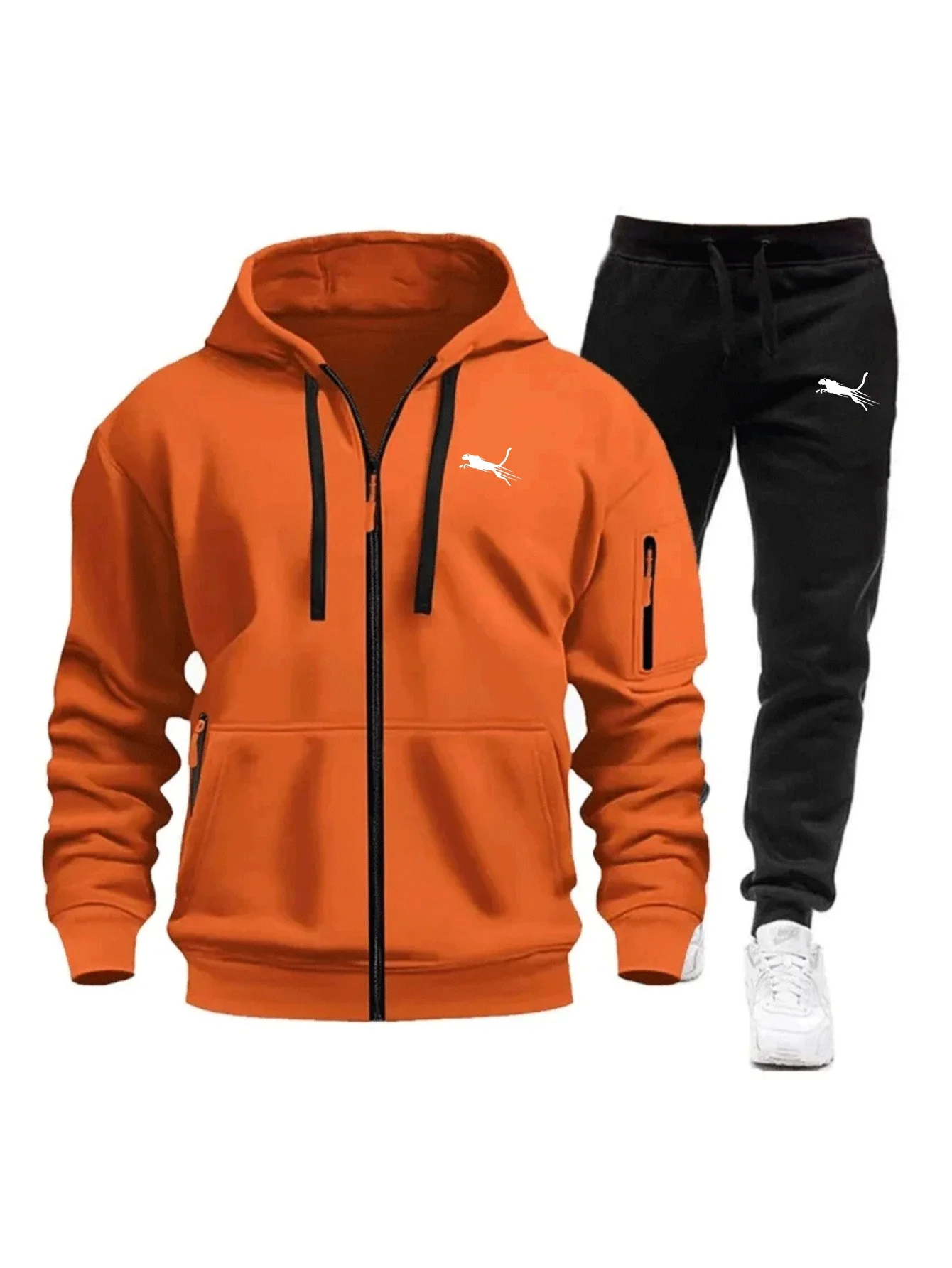 بدلة رياضية رجالية كاجوال بسحا - مراجعة Streetwear Zipper وسعره