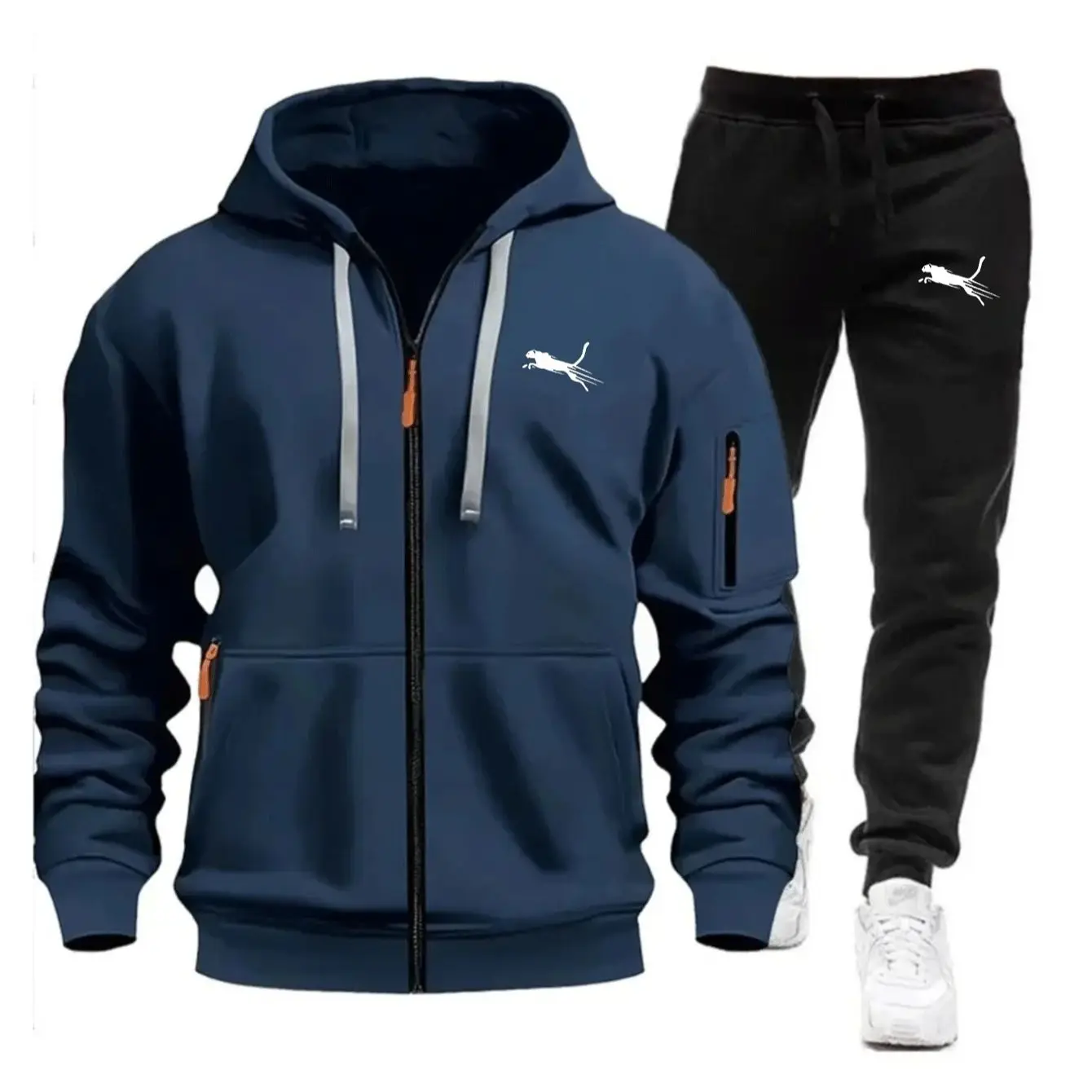 بدلة رياضية رجالية كاجوال بسحا - مراجعة Streetwear Zipper وسعره