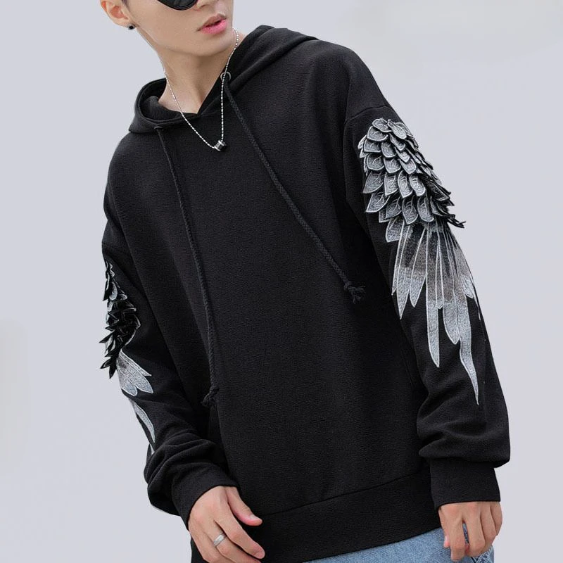 سويت شيرت رجالي مطرز بغطاء رأس - مراجعة Streetwear Brand Cheap وسعره