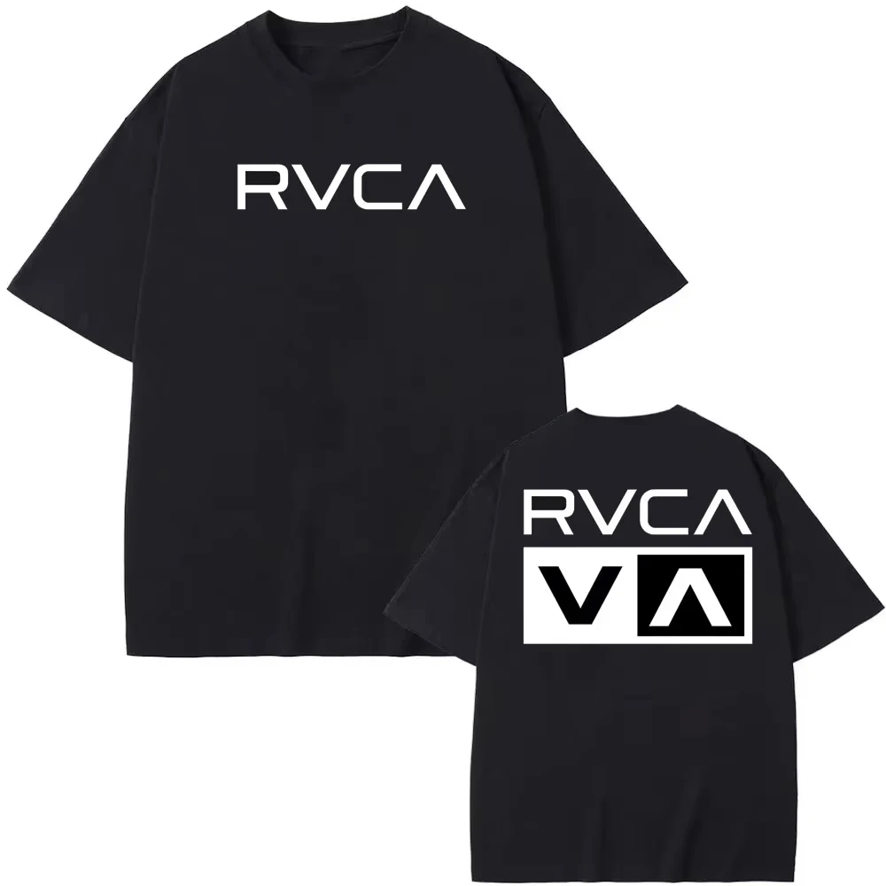 تي شيرت أسود من RVCA، قميص صيف - مراجعة Streetwear Brand Designer وسعره